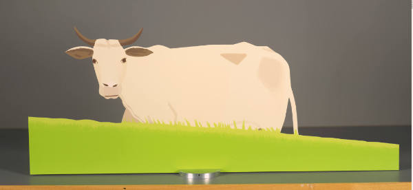 Cow (Small; cutout edition)