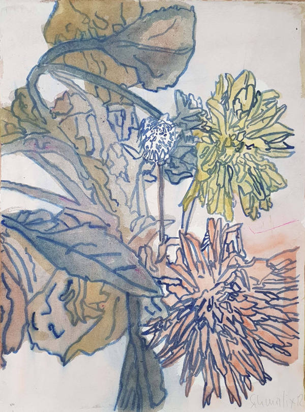 Ohne Titel (florale Komposition)