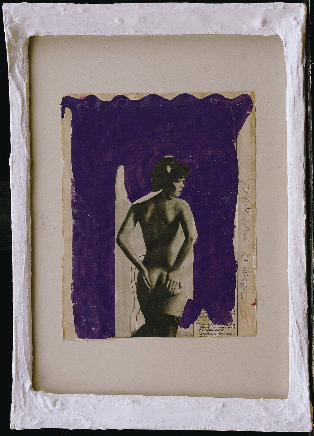 Antwort, Aus der Bilderwand: Emulsion II/6, 1996