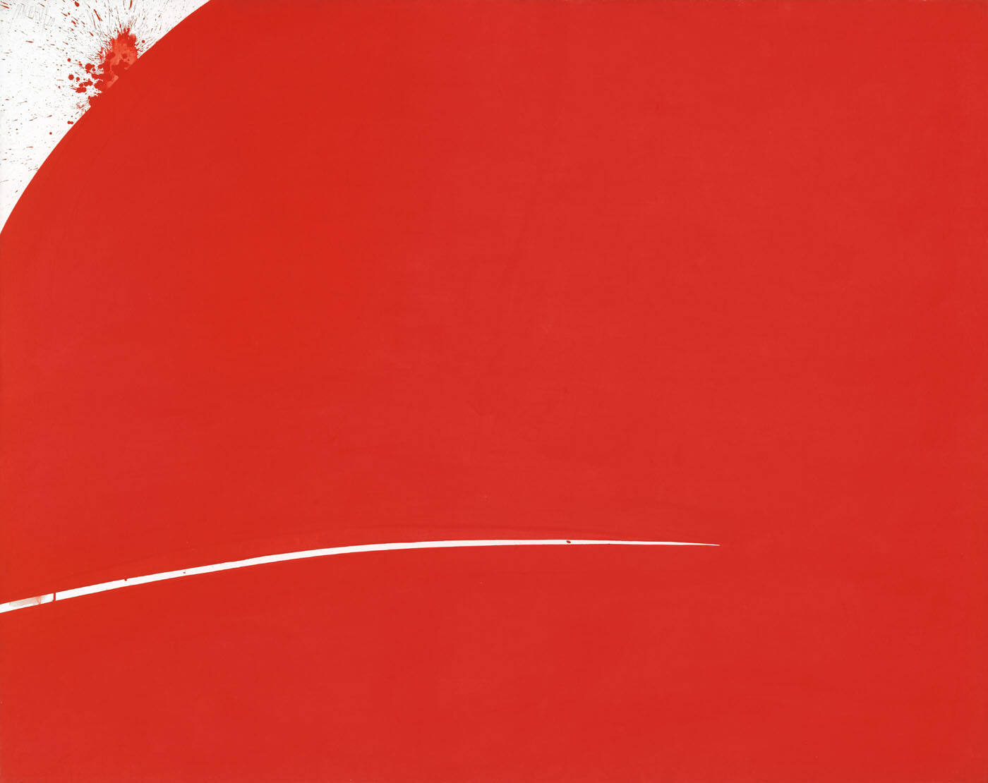Red on white - Los Angeles III