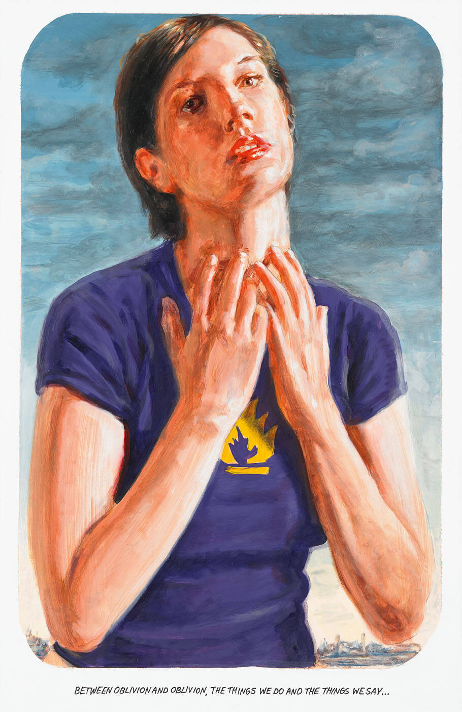 Untitled ("Between oblivion and oblivion...")