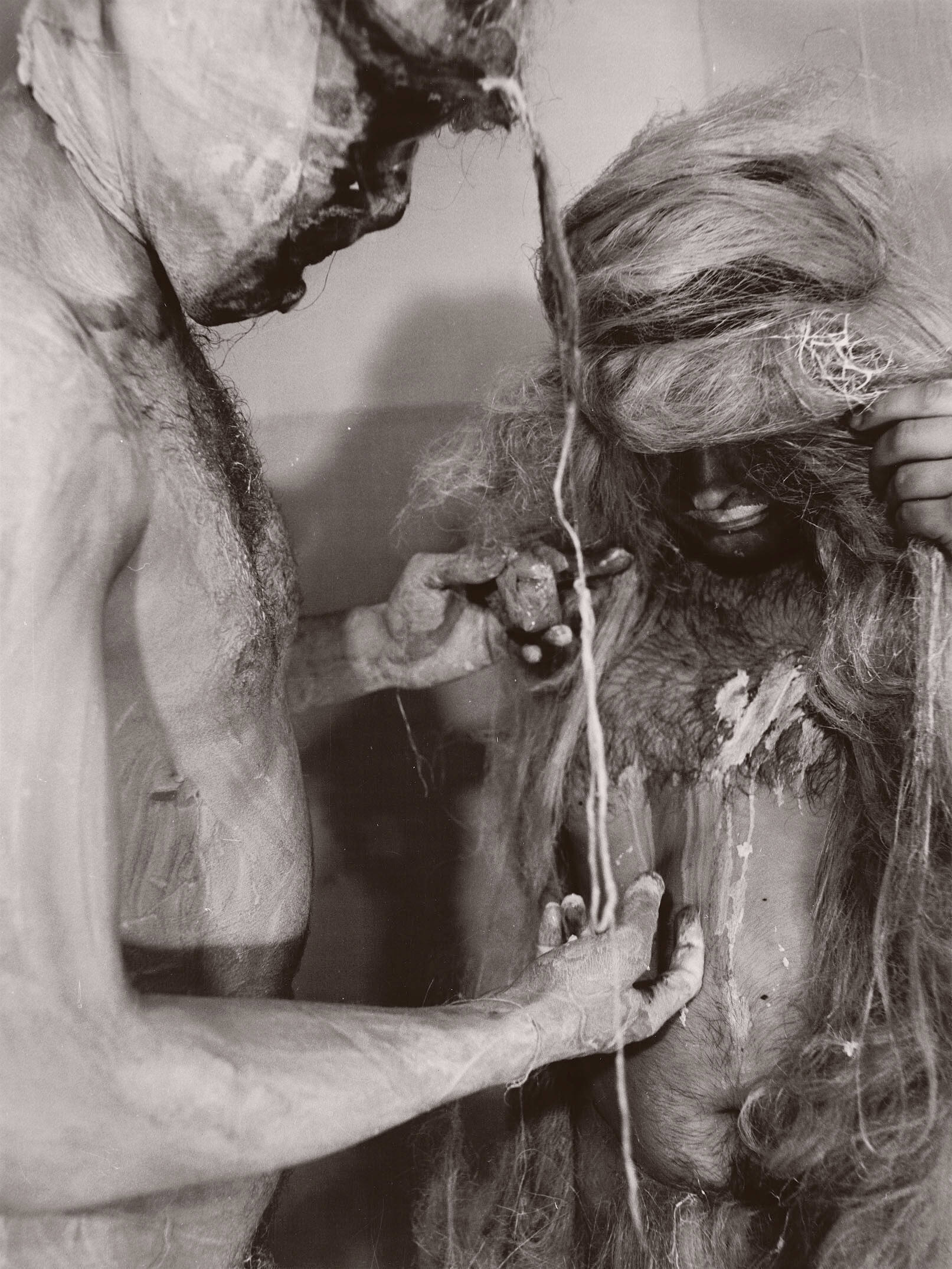 Rudolf Schwarzkogler Aktionen Wien 1965/66 - 5a. Aktion 1965 - Atelier Nitsch Wien - Nr. 8