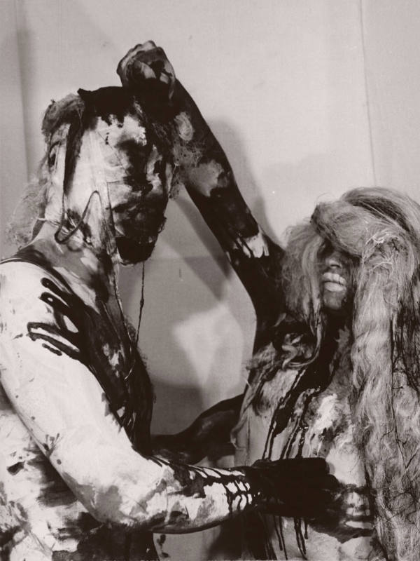 Rudolf Schwarzkogler Aktionen Wien 1965/66 - 5a. Aktion 1965 - Atelier Nitsch Wien - Nr. 43