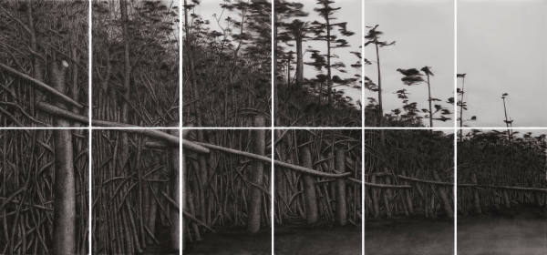 DIE HECKE I - zur Tarnung des Krematoriums V in Ausschwitz-Birkenau 1 (12-teilig)