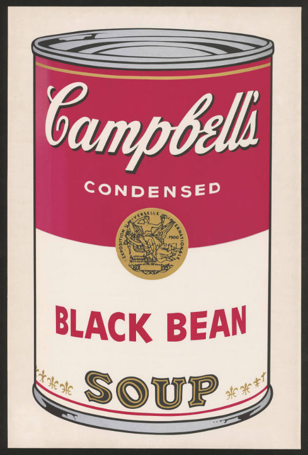Campbell's Soup I (F. & S. II. 44-53); Black Bean Soup