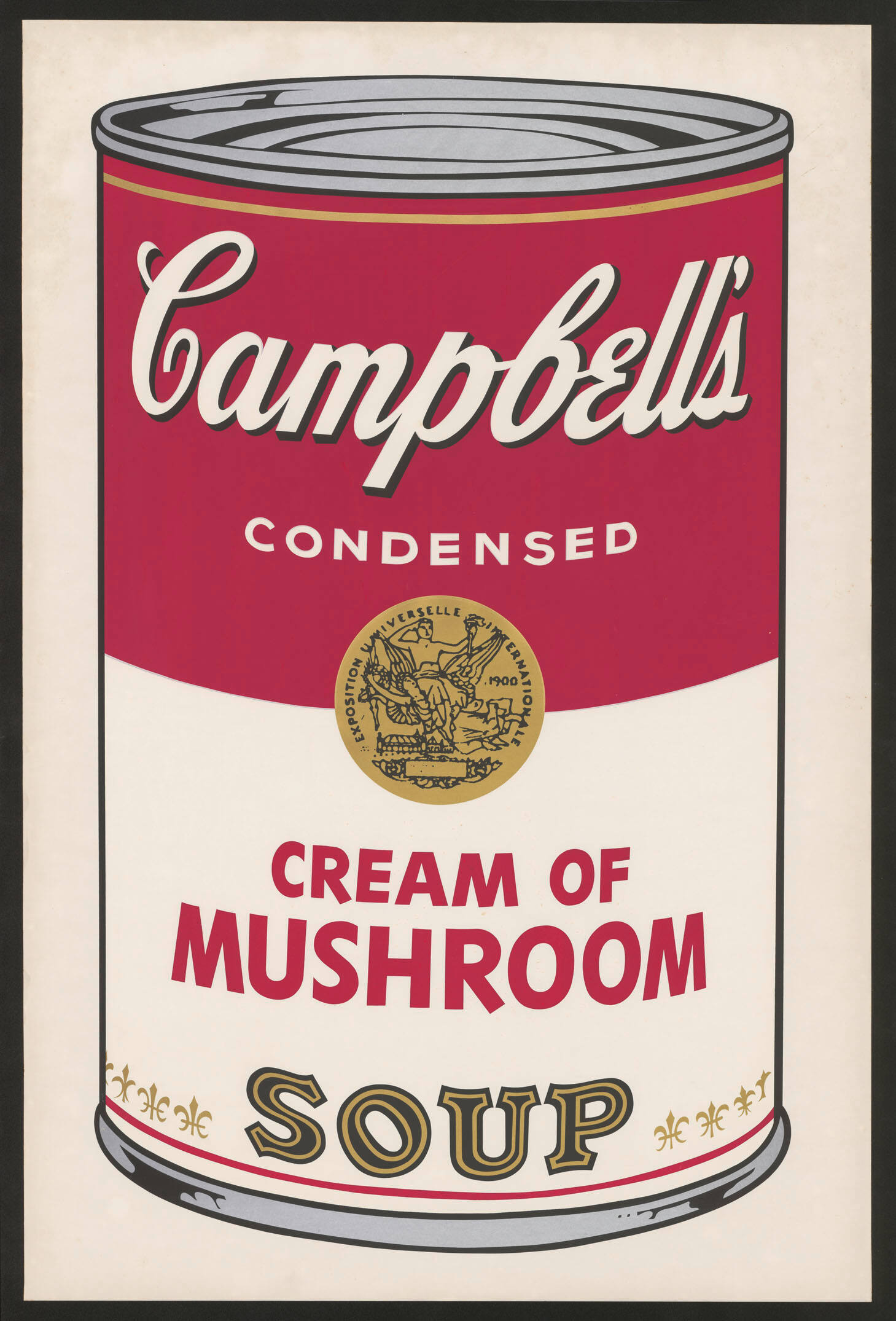 Campbell's Soup I (F. & S. II. 44-53): Cream of Mushroom