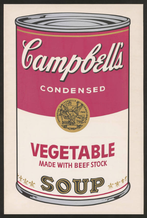 Campbell's Soup I (F. & S. II. 44-53): Vegetable Soup