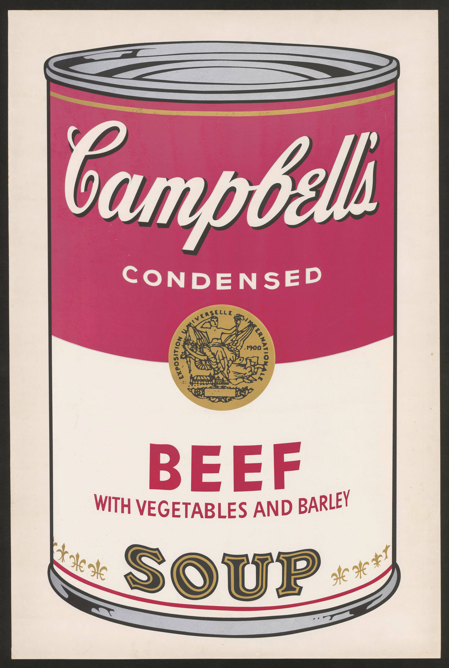 Campbell's Soup I (F. & S. II. 44-53): Beef Soup