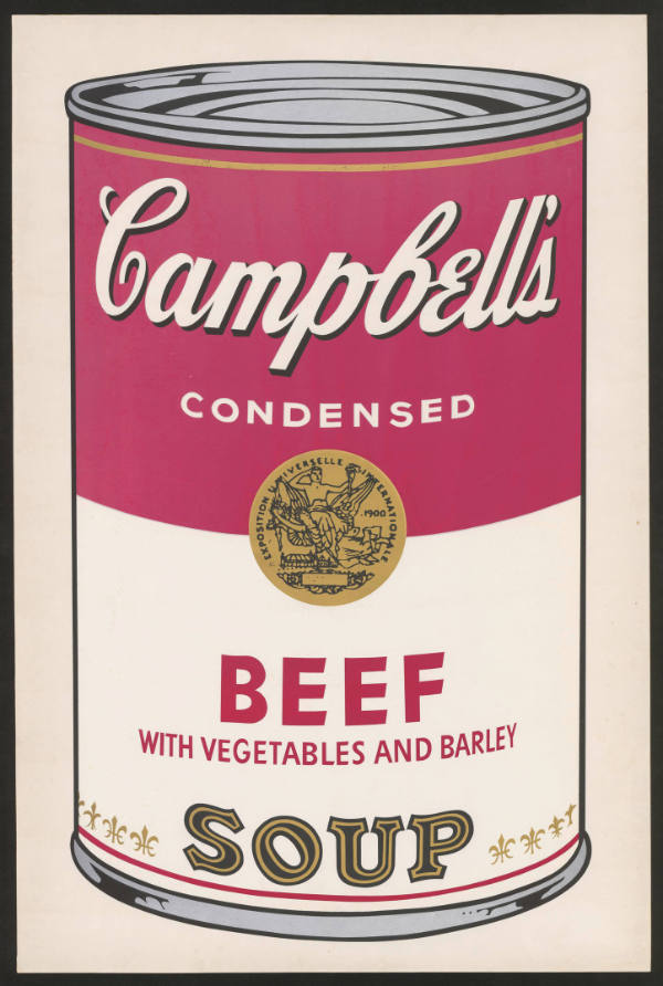 Campbell's Soup I (F. & S. II. 44-53): Beef Soup