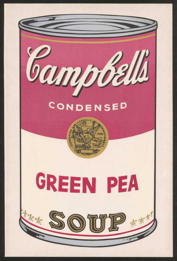 Campbell's Soup I (F. & S. II. 44-53): Green Pea Soup