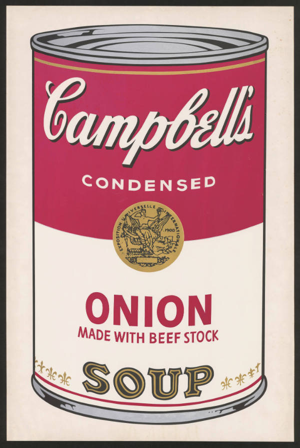 Campbell's Soup I (F. & S. II. 44-53): Onion Soup