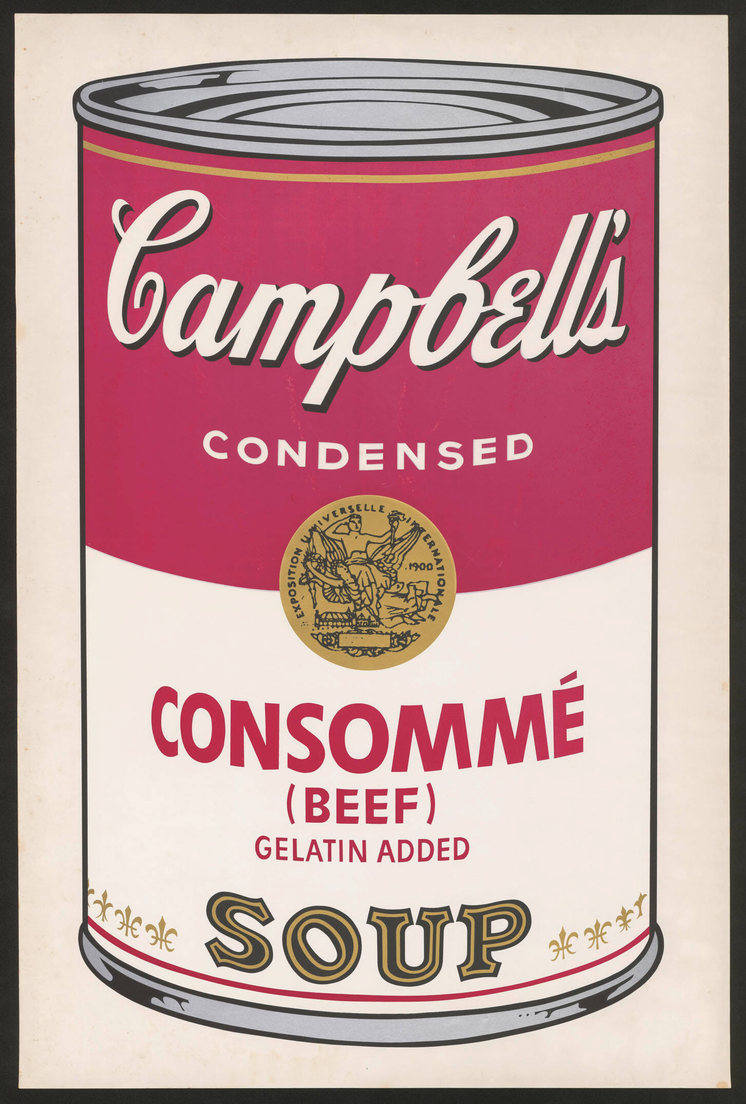 Campbell's Soup I (F. & S. II. 44-53): Consommé Soup
