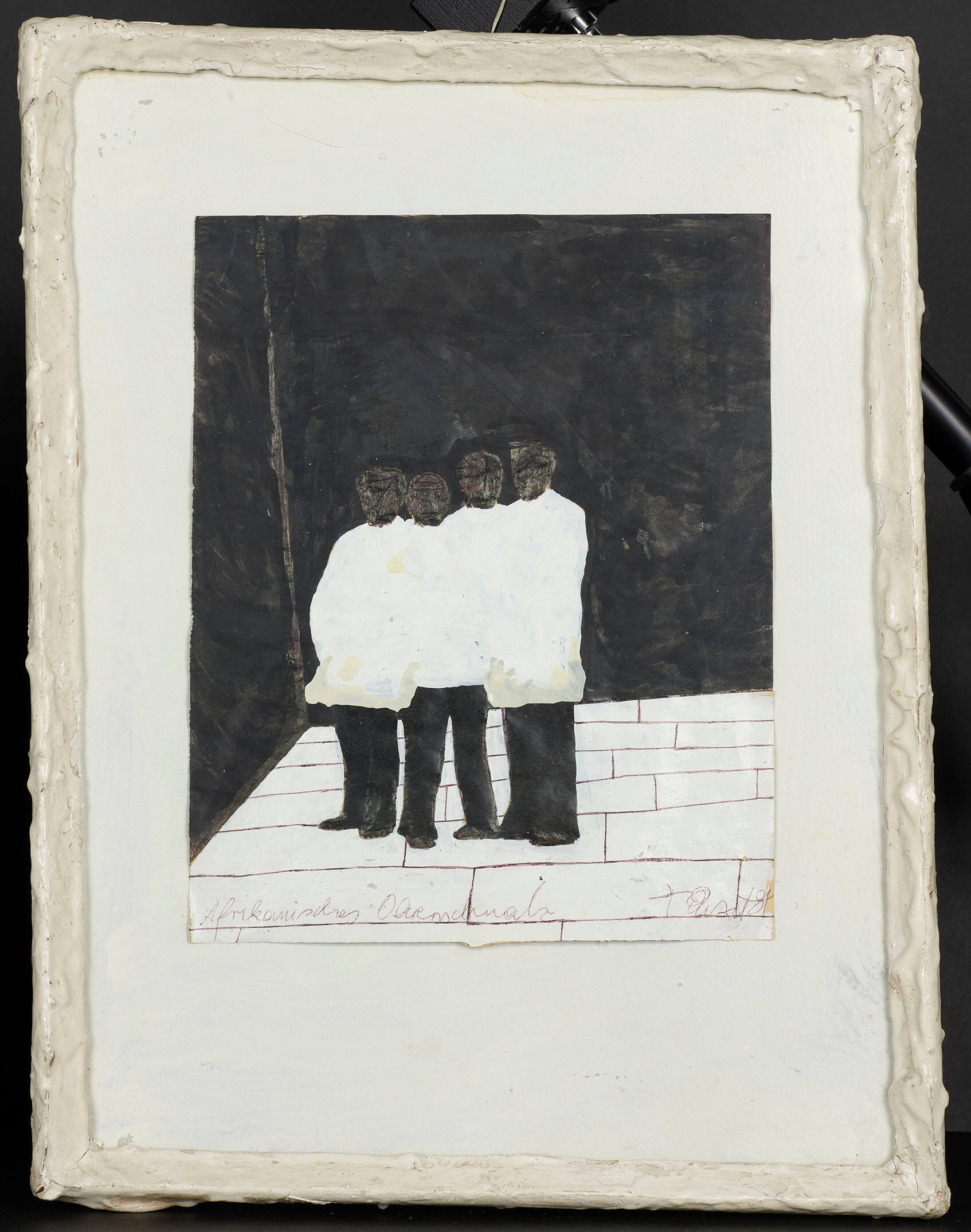 Afrikanisches Ohrenschmalz, Aus der Bilderwand: Emulsion II/5, 1996