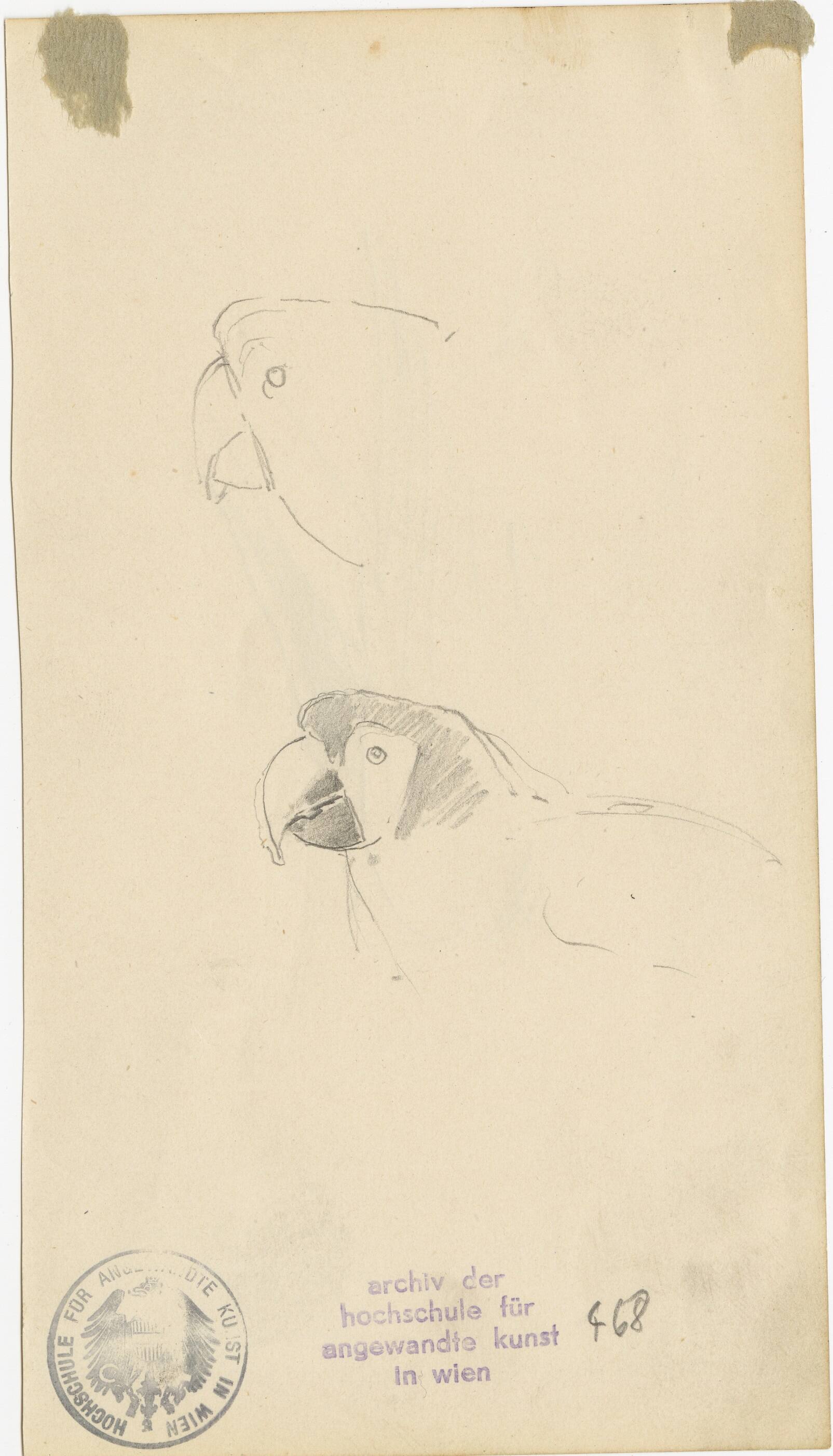 Kunstsammlung und Archiv, Universität für angewandte Kunst Wien, Inv. Nr. 468