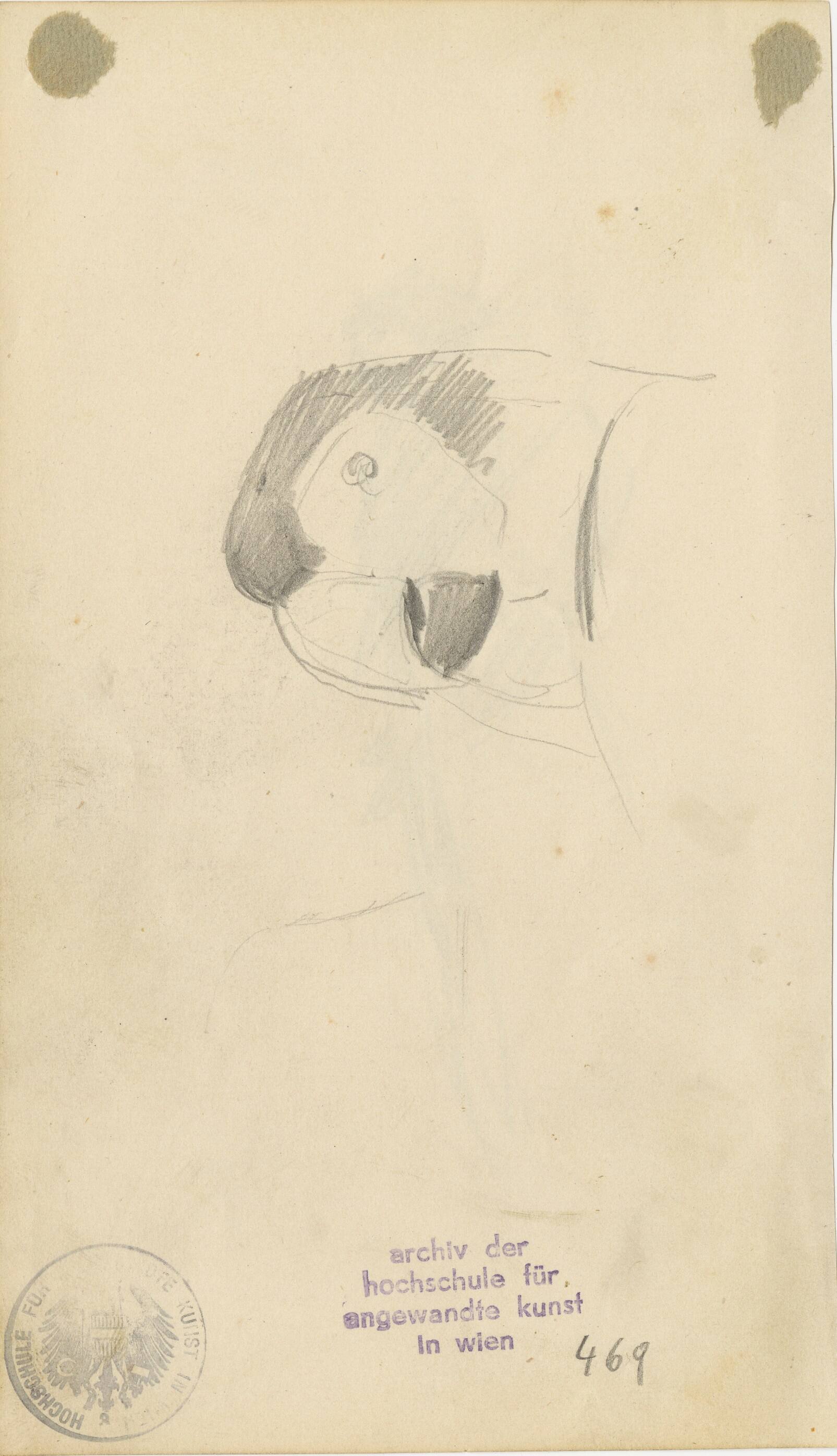 Kunstsammlung und Archiv, Universität für angewandte Kunst Wien, Inv. Nr. 469