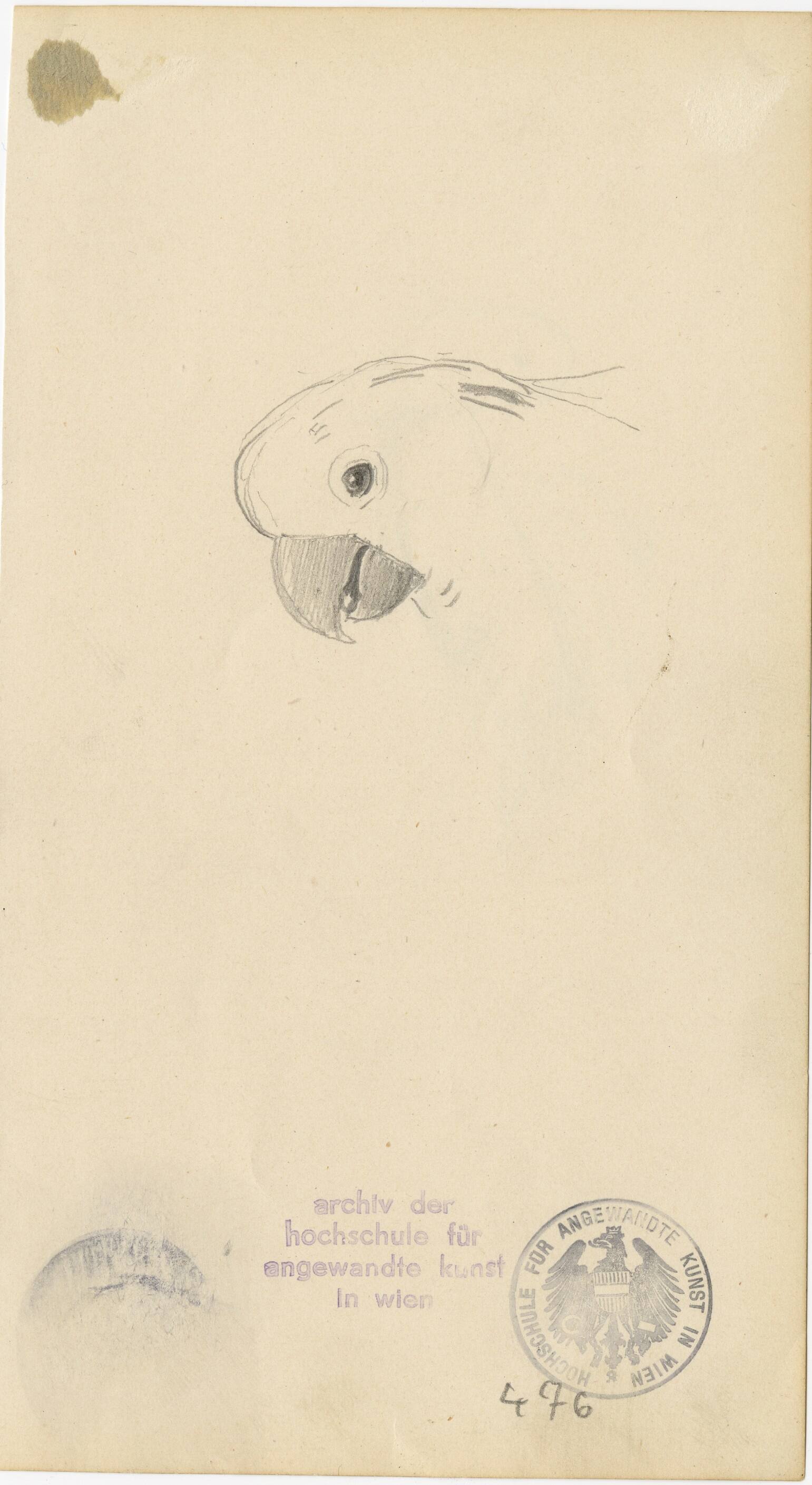 Kunstsammlung und Archiv, Universität für angewandte Kunst Wien, Inv. Nr. 476