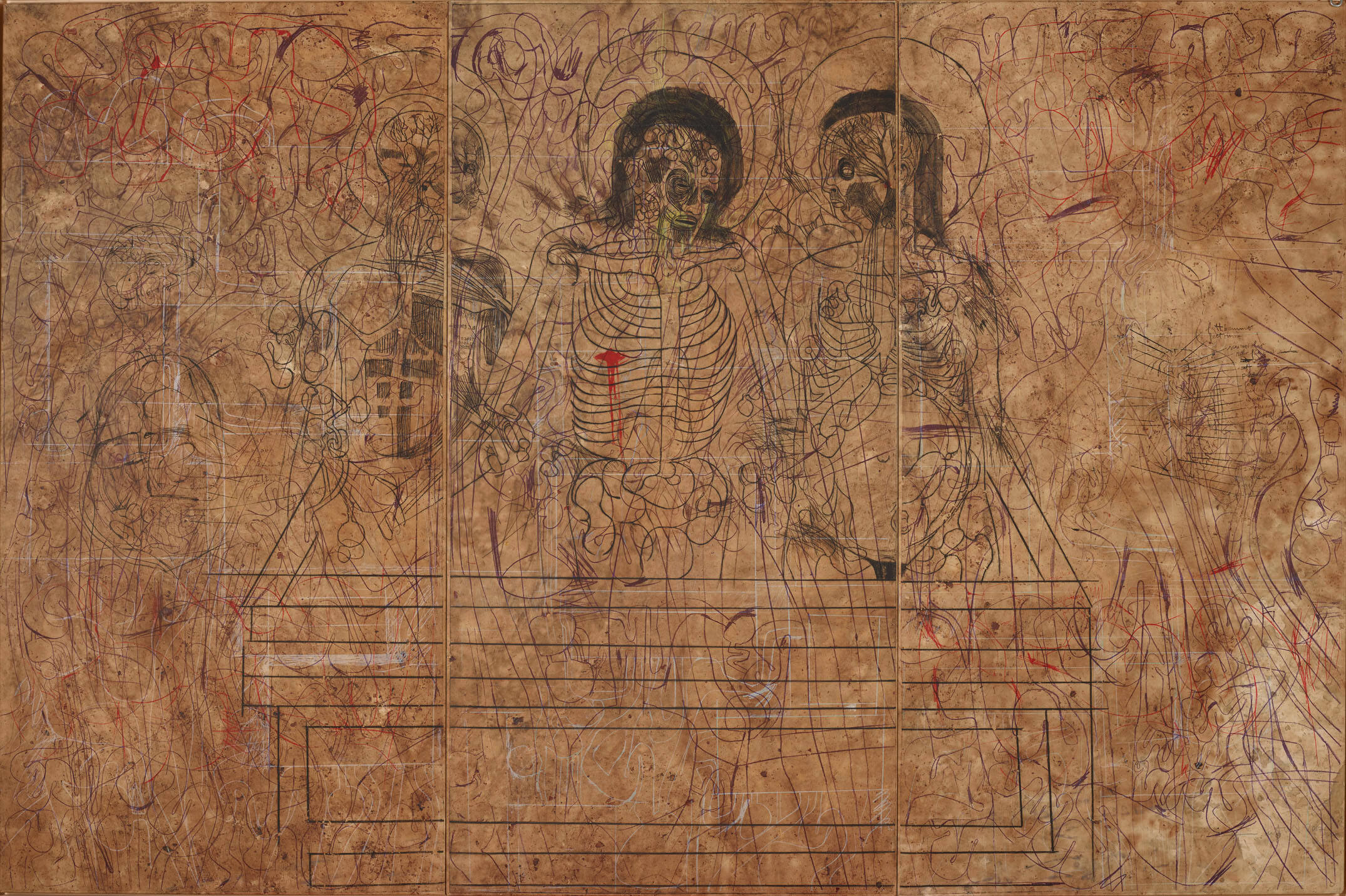 Grablegung (Triptychon)