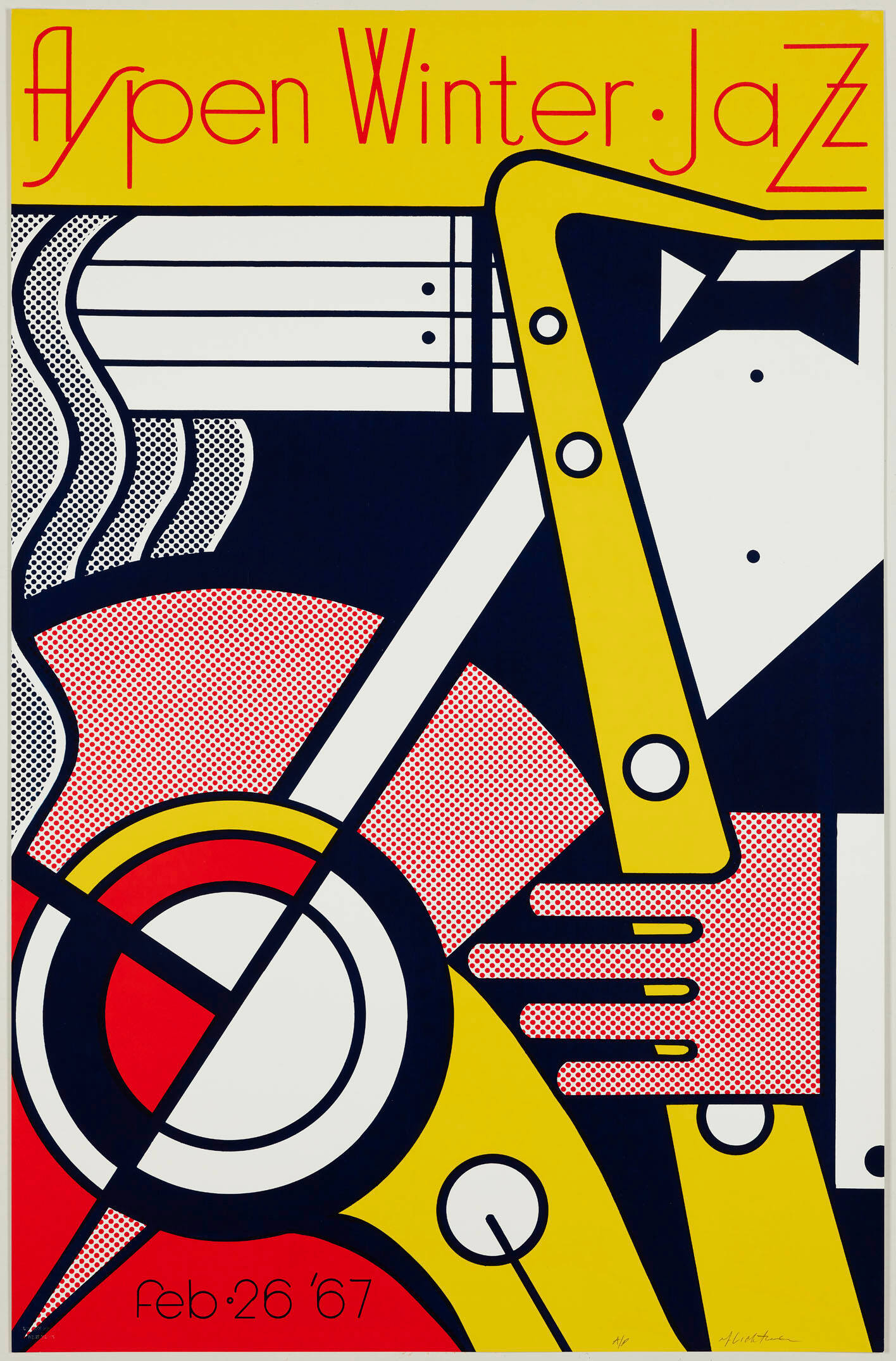 Aspen Winter Jazz Poster