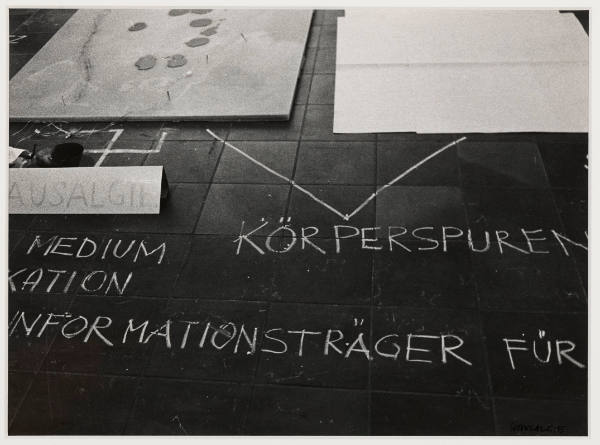 KAUSALGIE 1973, Körper - Material - Interaktion
