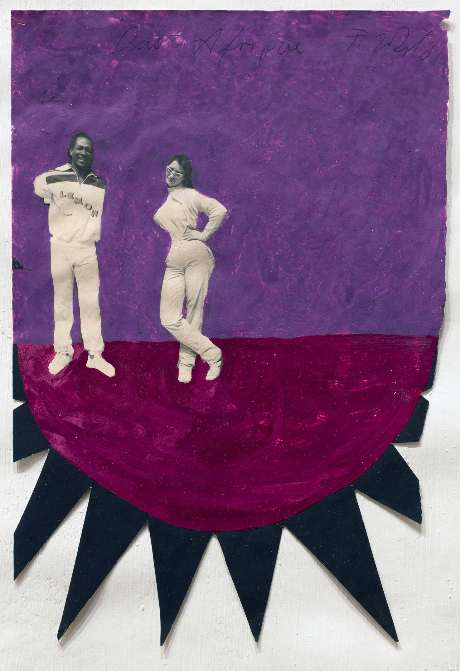 Duo afrique, Aus der Bilderwand: Emulsion I/4, 1996
