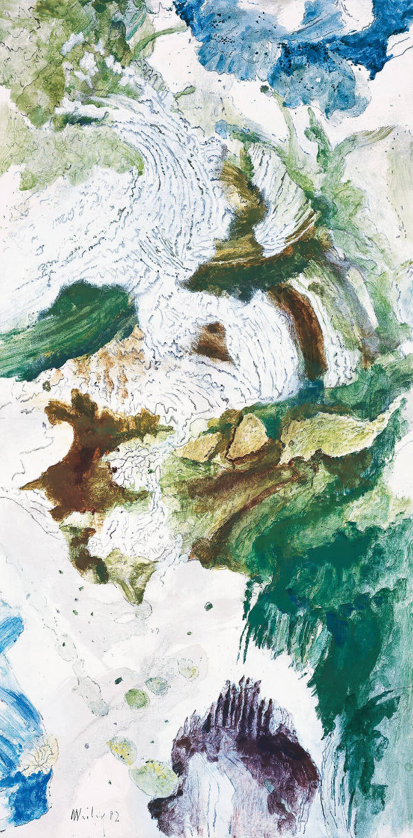 Bewegte Landschaft “Wasserfall”