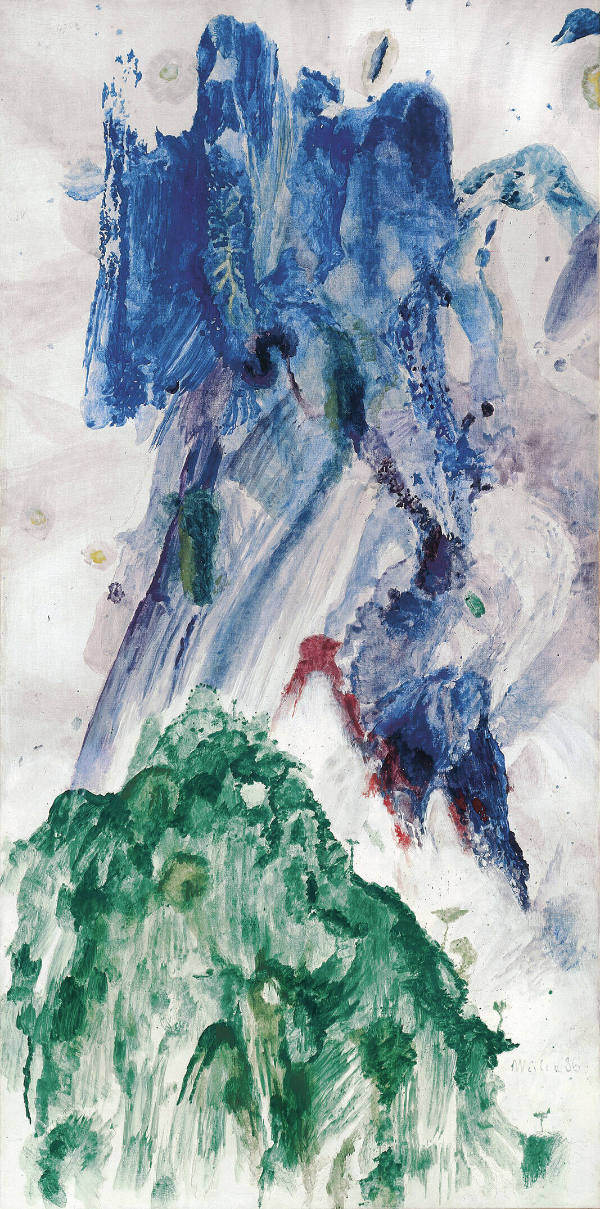 Blauer Vogel “Pfingsten”