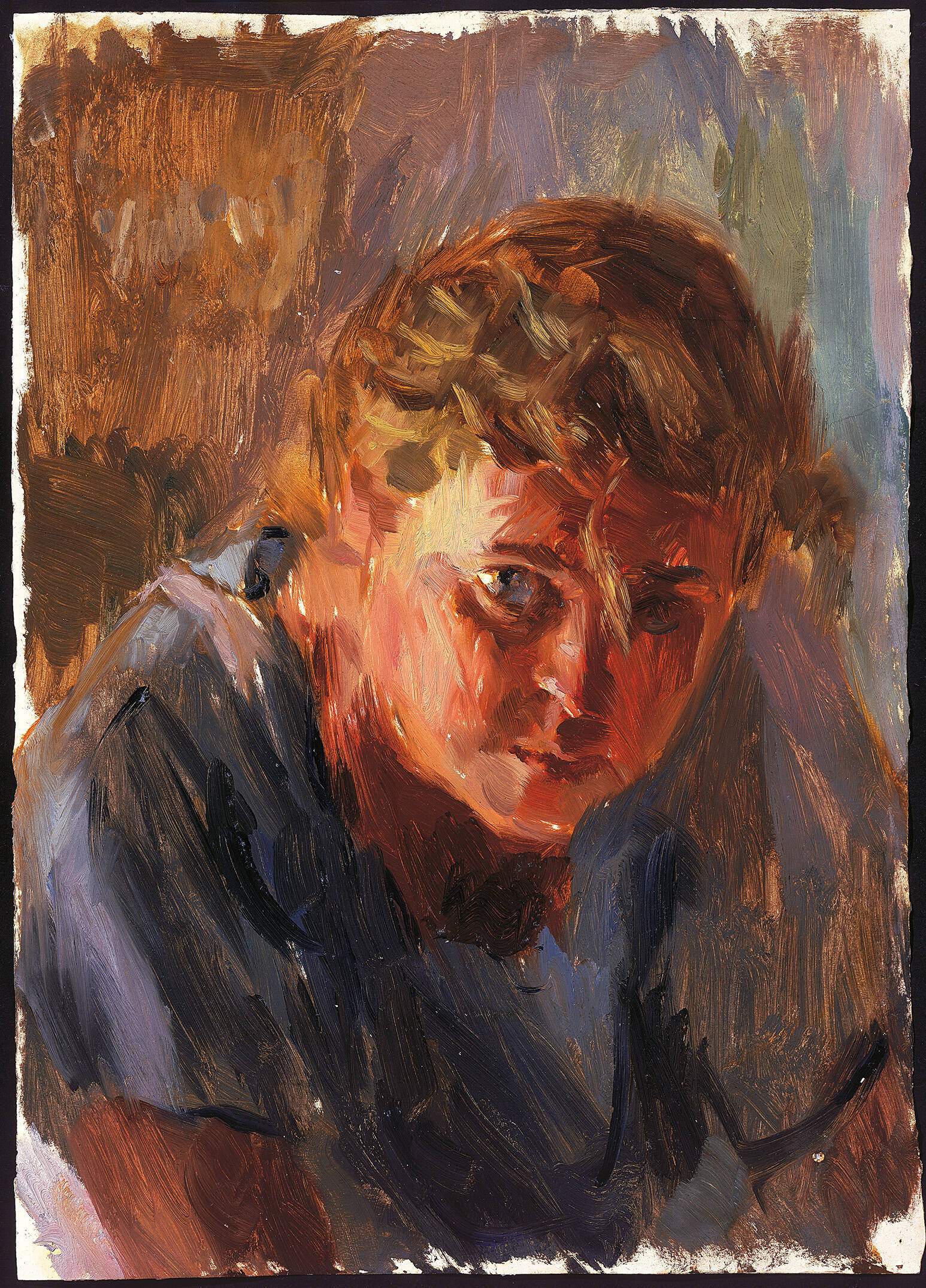 Portrait Gertraud Weiler (erste Ehefrau des Künstlers)