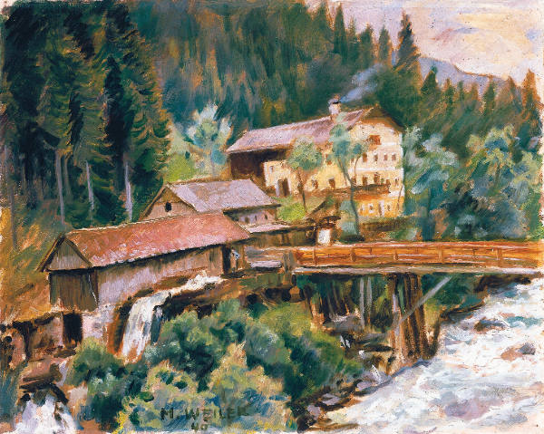 Der Galler-Weiler-Hof in Strassen/Bach (Osttirol), auf dem Max Weilers Vater 1876 geboren wurde