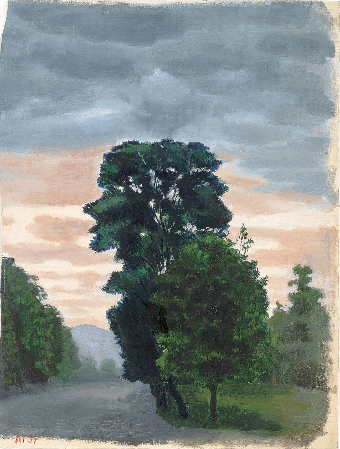Baum am Abend