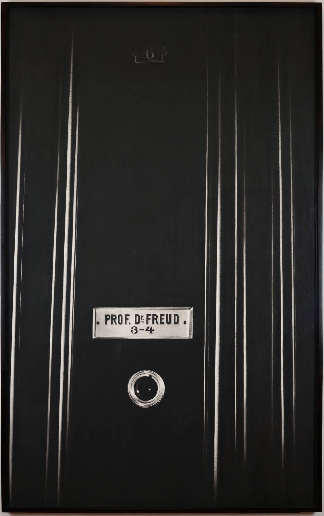 Untitled (Exterior Apartment Door with Nameplate and Peephole, May 1938)