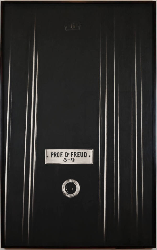 Untitled (Exterior Apartment Door with Nameplate and Peephole, May 1938)