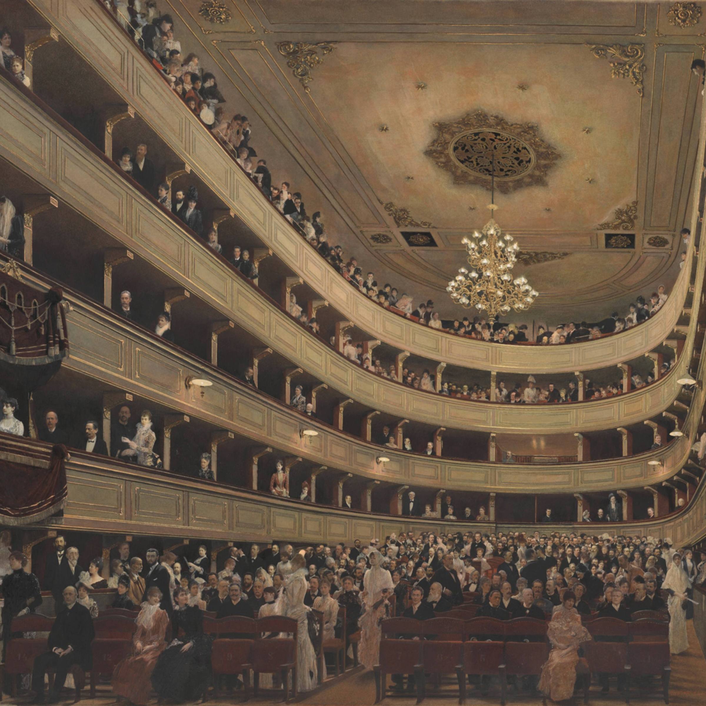 Stellvertretendes Bild für Zuschauerraum im Alten Burgtheater