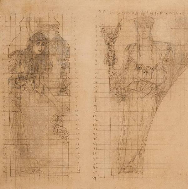 Stellvertretendes Bild für Die Zwickel- und Interkolumnienbilder des Kunsthistorischen Museums und Studien