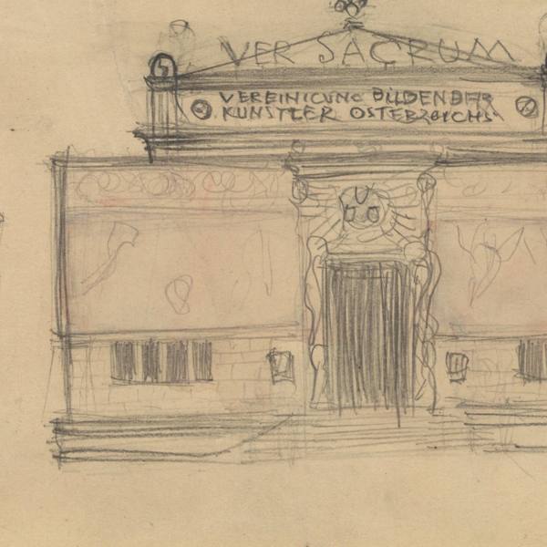Stellvertretendes Bild für Klimts Entwürfe für das Secessionsgebäude – Allegorien Neue Folge und Ver Sacrum