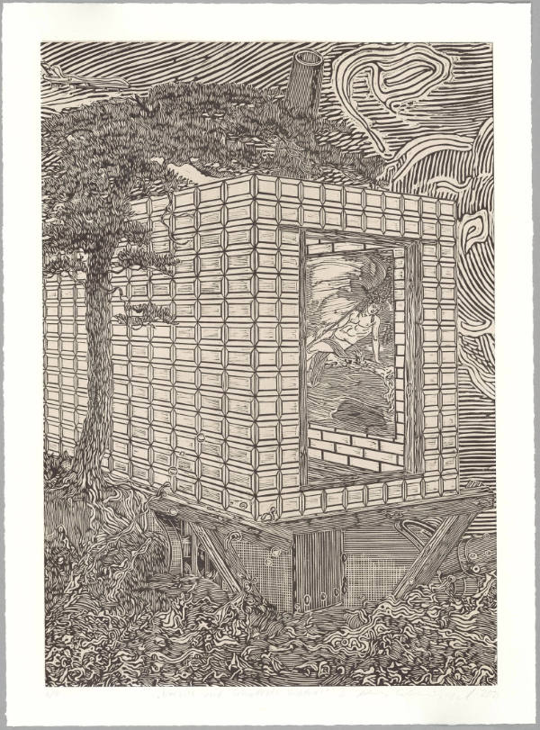 Narziss und Schwarzes Quadrat II
